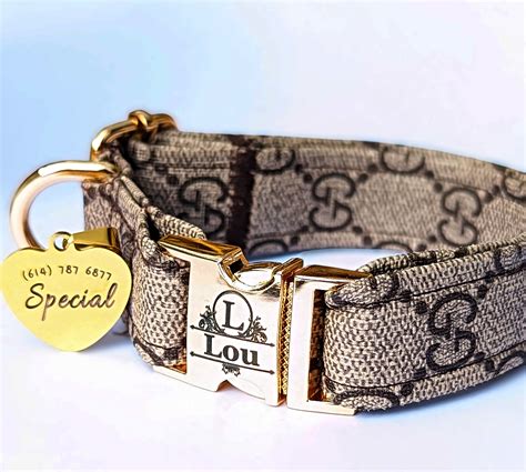 gucci dog collars|gucci inspired dog collar.